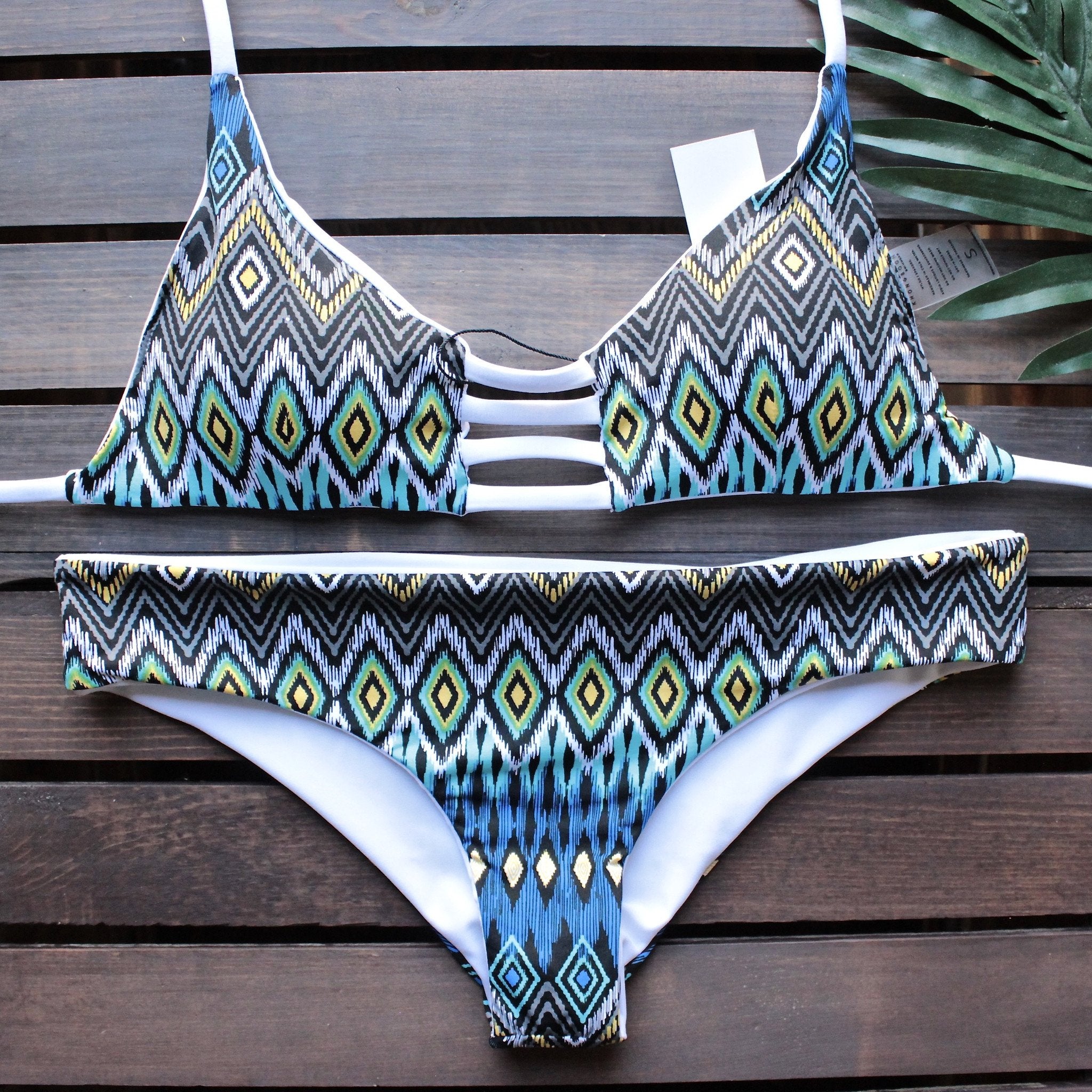 Khongboon Swimwear - Marbella Handmade Reversible Full Cut Bikini