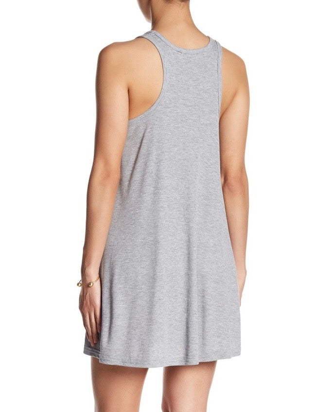 Free People - LA Nite Mini Swingy Ribbed Dress in More Colors