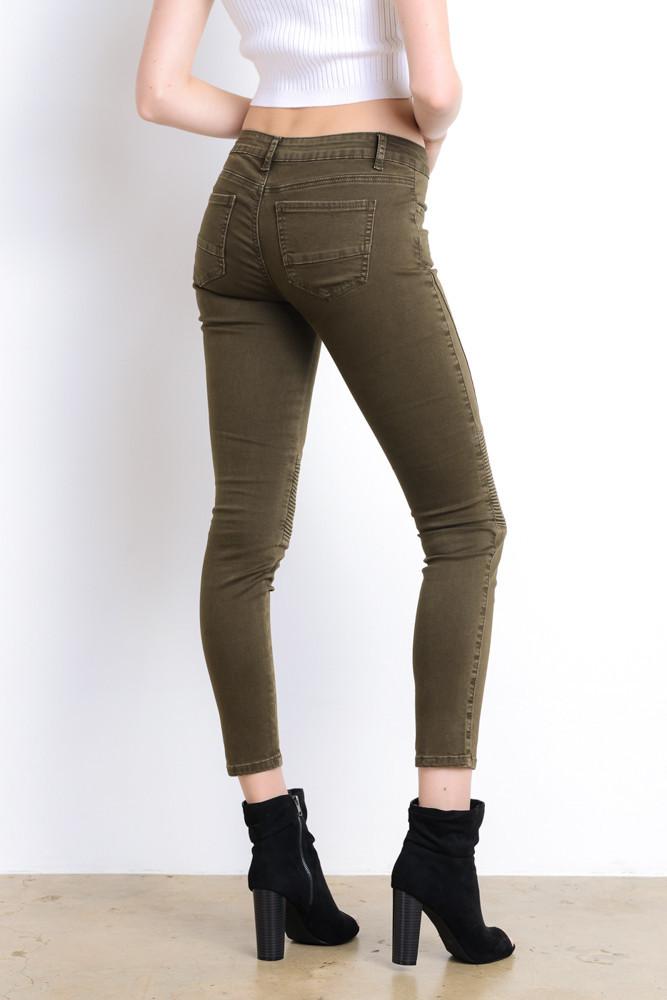 Final Sale - See You Later Biker Jeans - More Colors