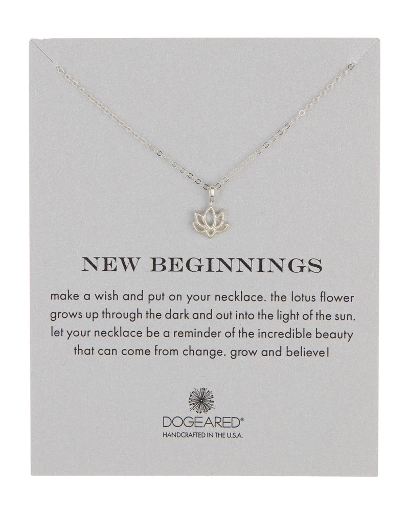 Dogeared - Reminder New Beginnings Necklace in Sterling Silver – Shop ...