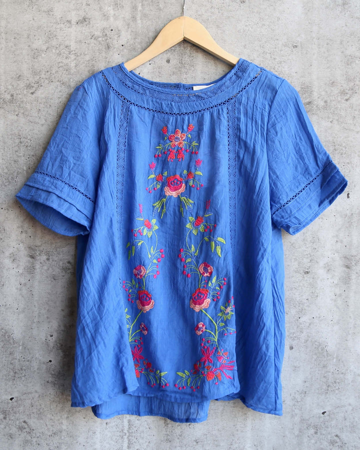 Embroidered Shirt in More Colors