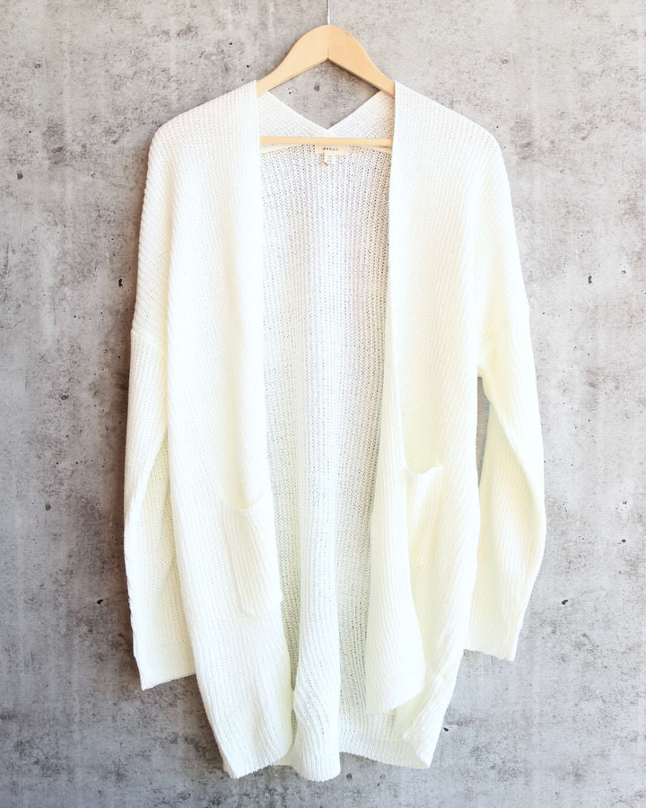 Dreamers - Lightweight Open Front Cardigan in More Colors