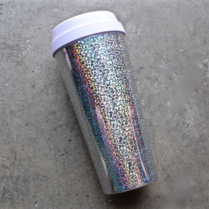 ban.do 'hot stuff' thermal travel mug holographic - shophearts - 2