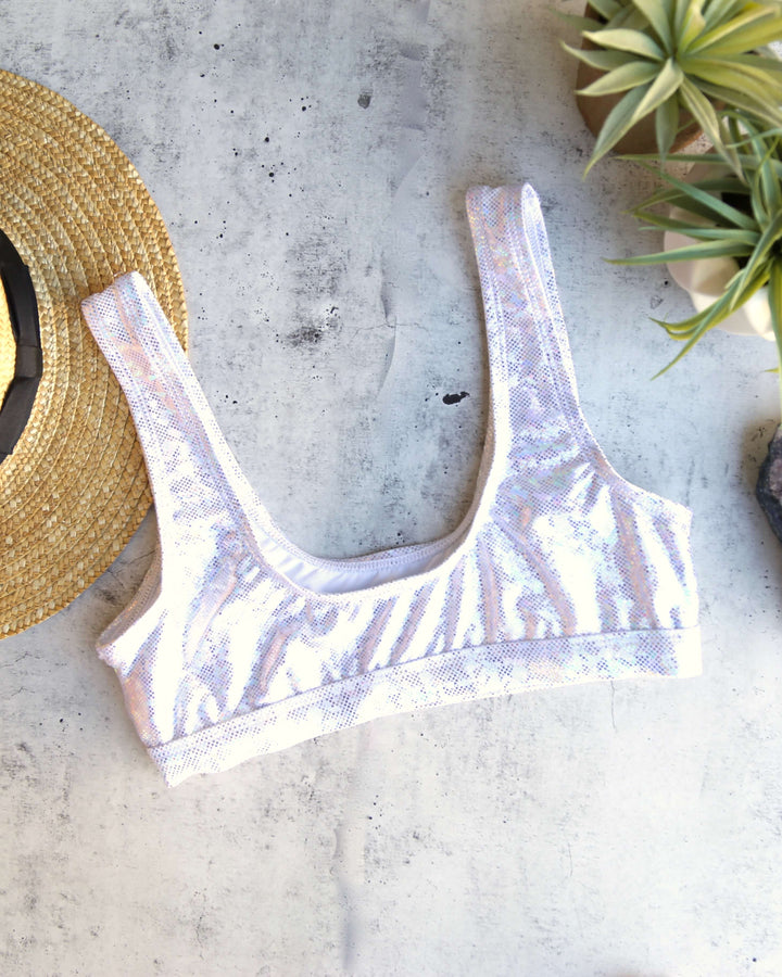 MIA Seamless Sport Bikini Top in Glitz