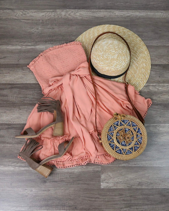 Summertime Magic Smocking Hot Romper in More Colors