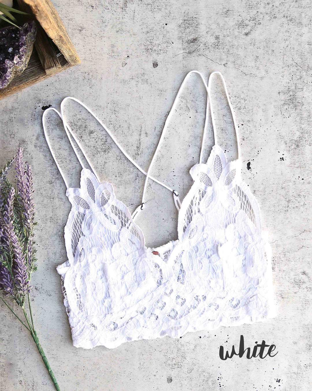 Free People - FP ONE Adella Crochet Lace Bralette in More Colors