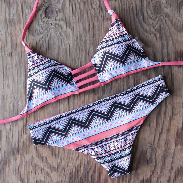 khongboon swimwear - positano reversible full-cut handmade bikini - shophearts - 4