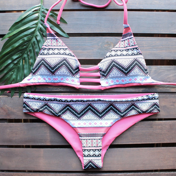 khongboon swimwear - positano reversible full-cut handmade bikini - shophearts - 1