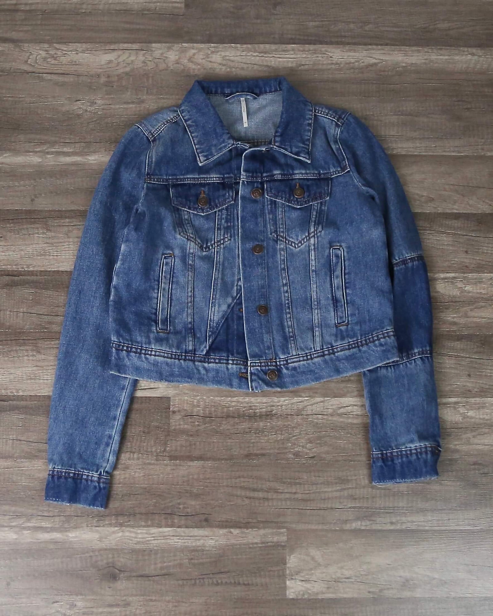 Free People Rumors Denim purchases Jacket Size XS