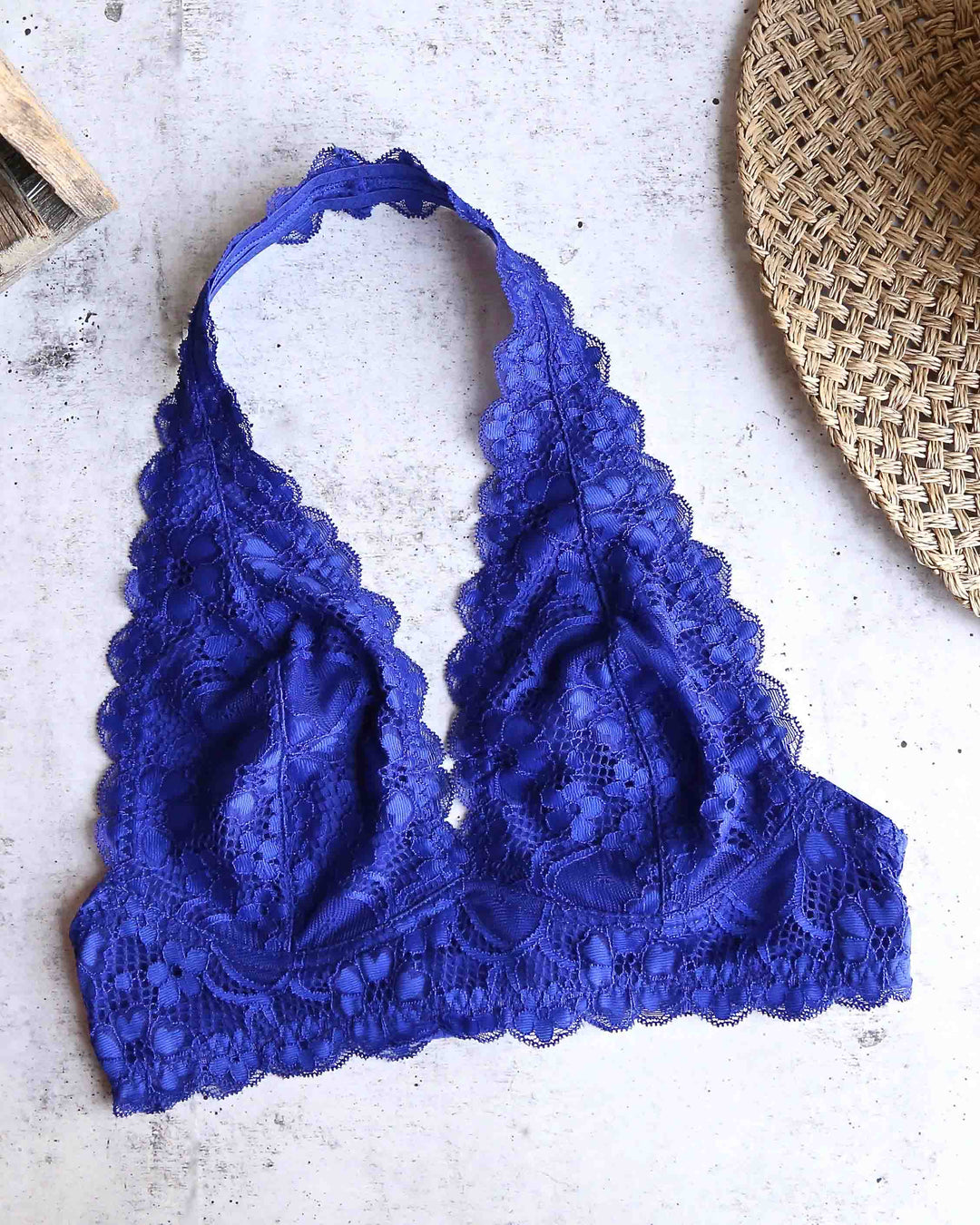 Free People - Intimately FP - Galloon Lace Halter Bralette in More Colors