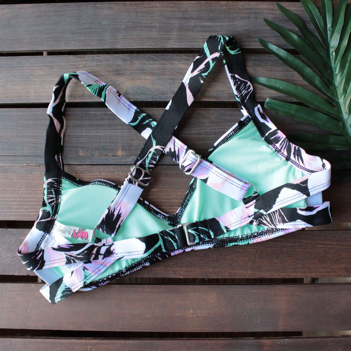 bikini lab - mix & match tropic full of sunshine bralette (top only) - shophearts - 2