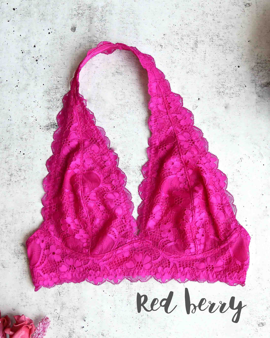 Free People - Intimately FP - Galloon Lace Halter Bralette in More Colors