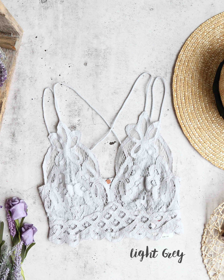 Free People - FP ONE Adella Crochet Lace Bralette in More Colors