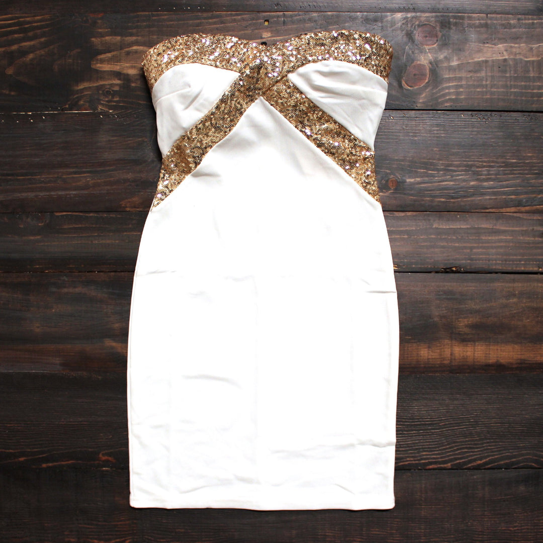 FINAL SALE - angelic little white party dress - shophearts - 1