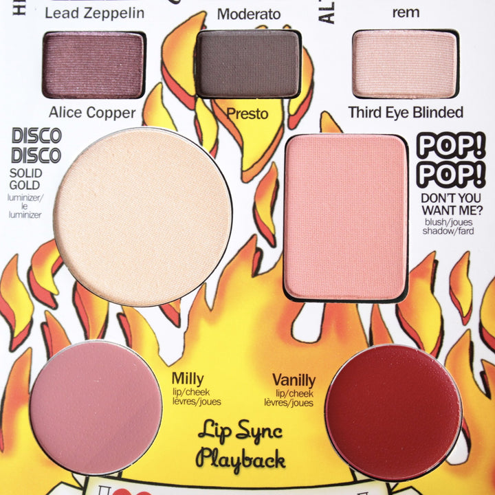 theBalm cosmetics - Travel Friendly Balm Jovi Rockstar Face Palette - shophearts - 8