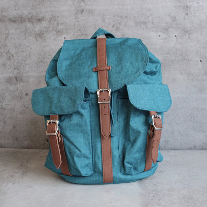 herschel supply co. - womens dawson backpack - petrol crosshatch - shophearts - 1