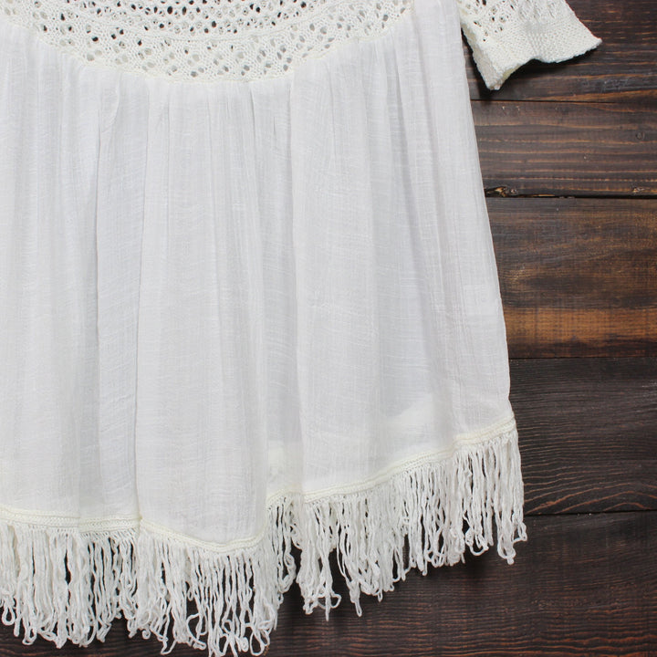 desert wanderer knit tunic in ivory - shophearts - 3