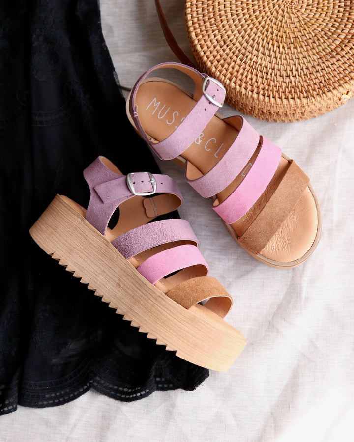 Musse & Cloud - Kaila Platform Sandals in Lilac