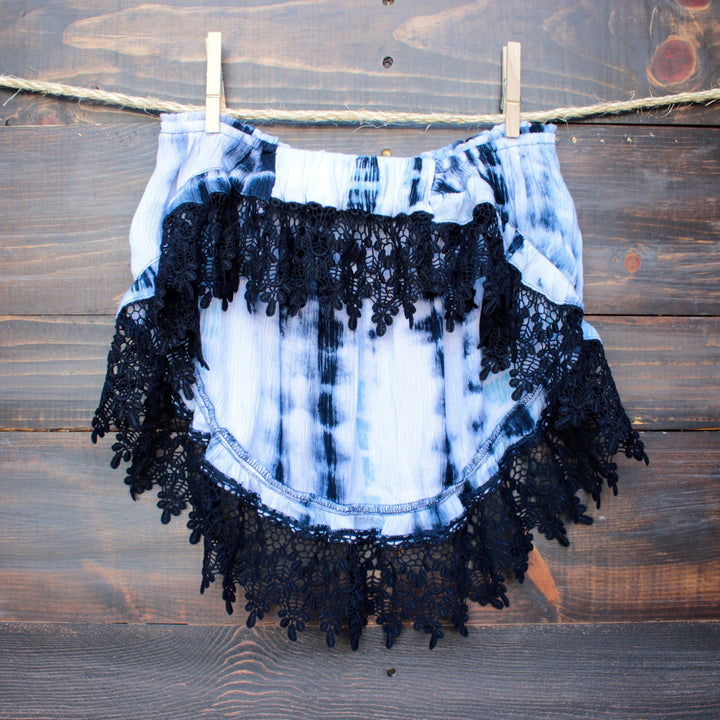 sale - festival ready boho chic tie dye crop top - shophearts - 2