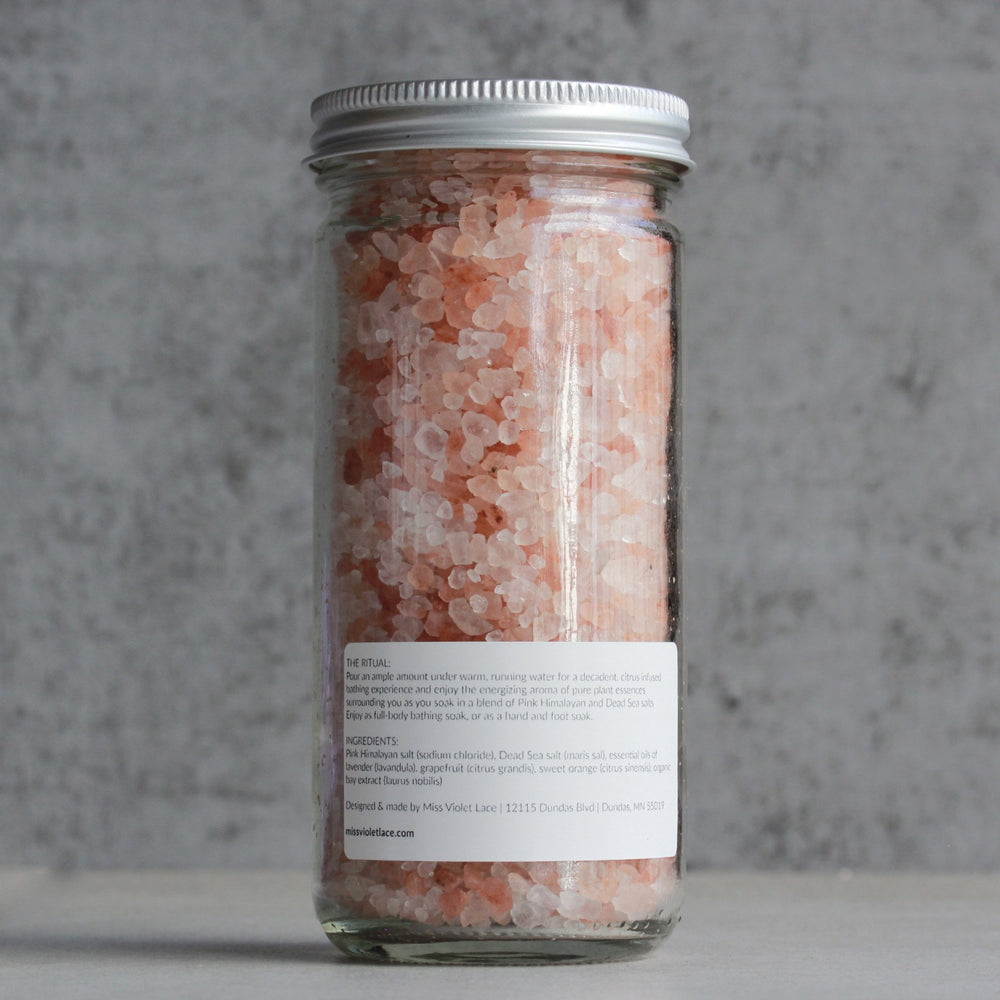 miss violet lace - pink sea bathing salts - shophearts - 2