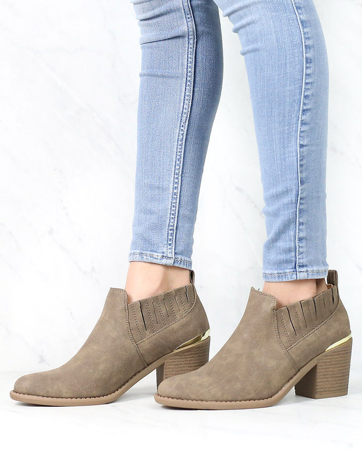 Maude - Nubuck Chelsea Ankle Boot - More Colors