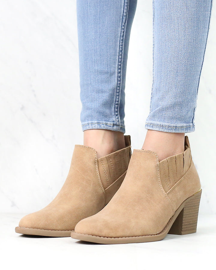 Maude - Nubuck Chelsea Ankle Boot - More Colors