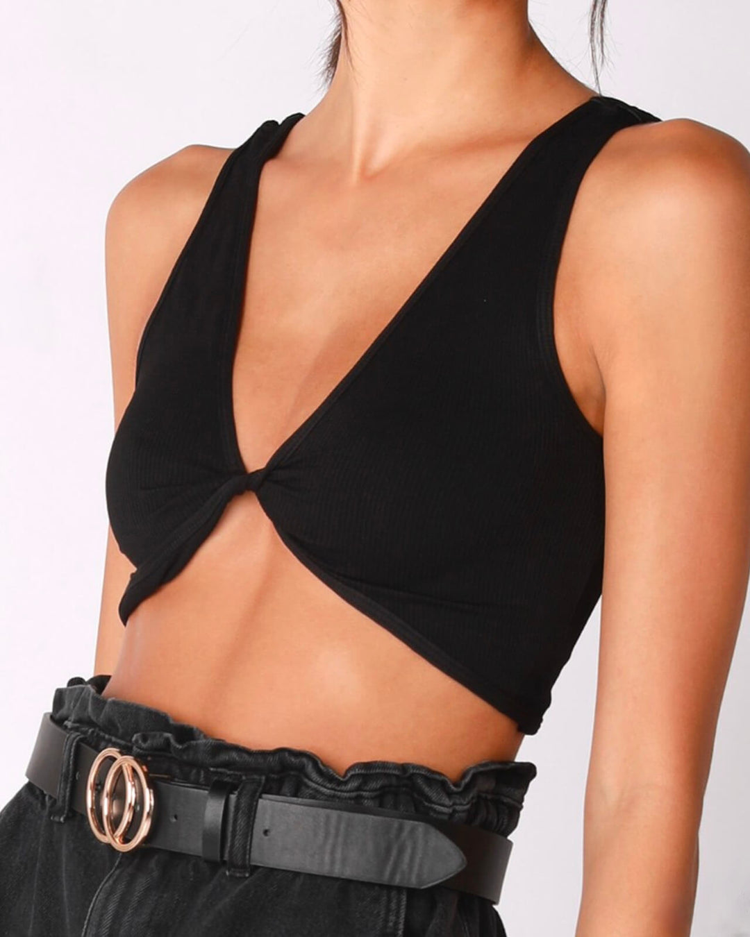 Riley Reversible Twist Crop Top in More Colors