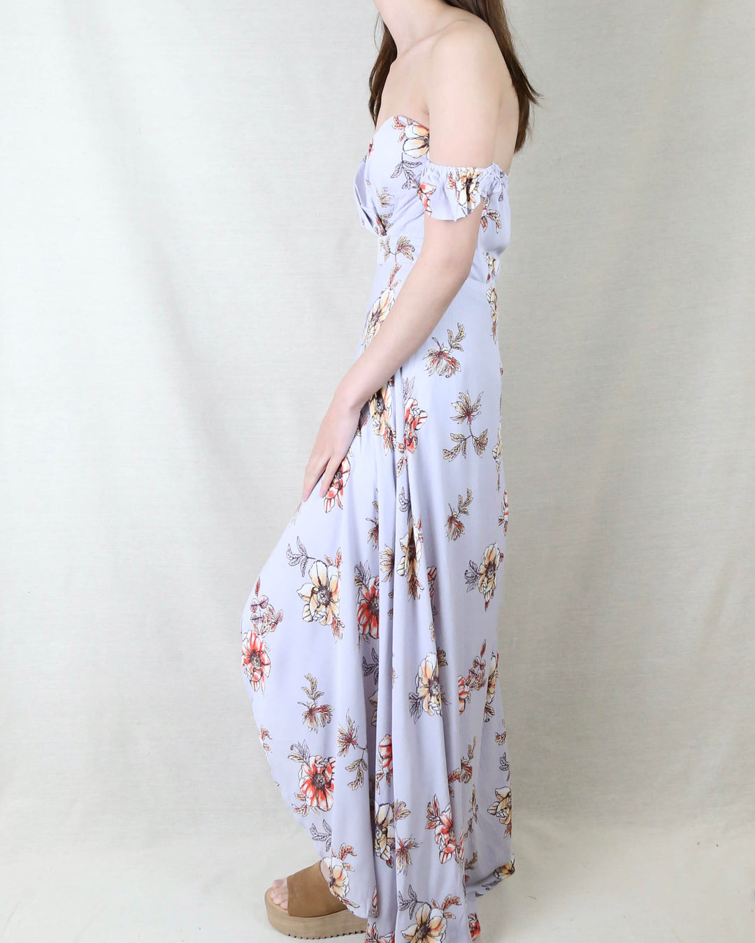 Paper Hearts - Perfect Off The Shoulder Maxi Dress