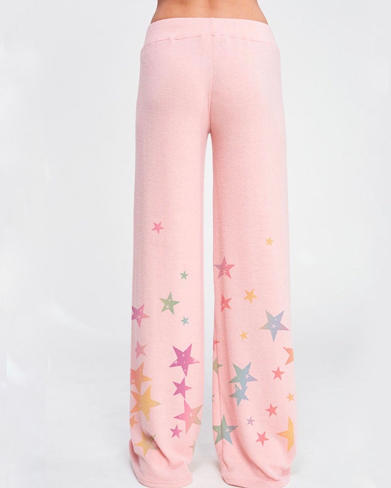 Pastel Star Print Sleep Lounge Wear Set in More Colors