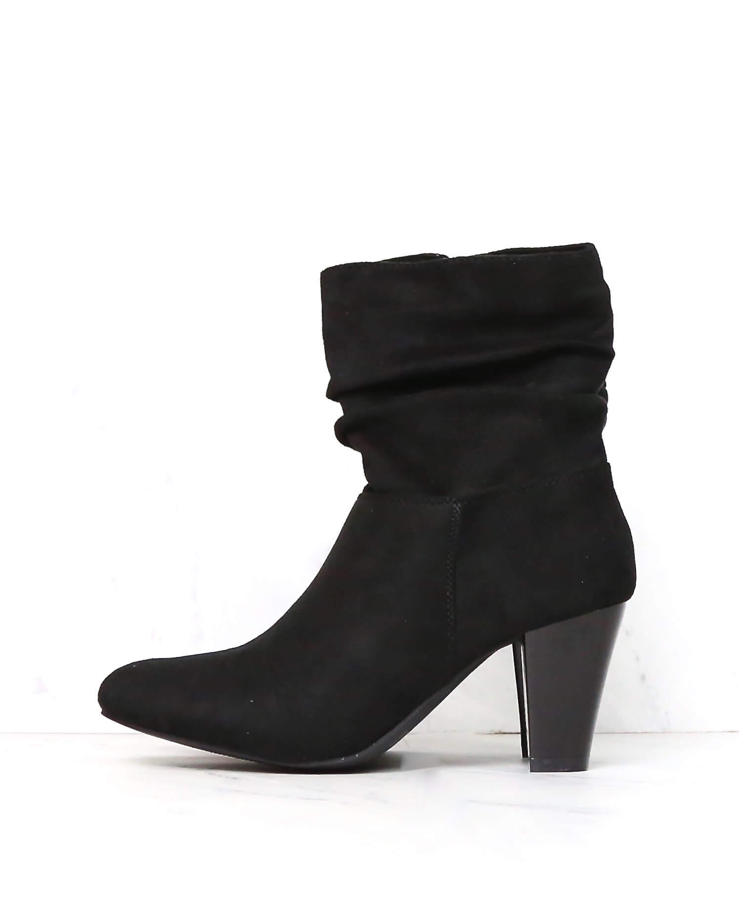 Sassy Scrunched Ankle Boots - More Colors – Shop Hearts
