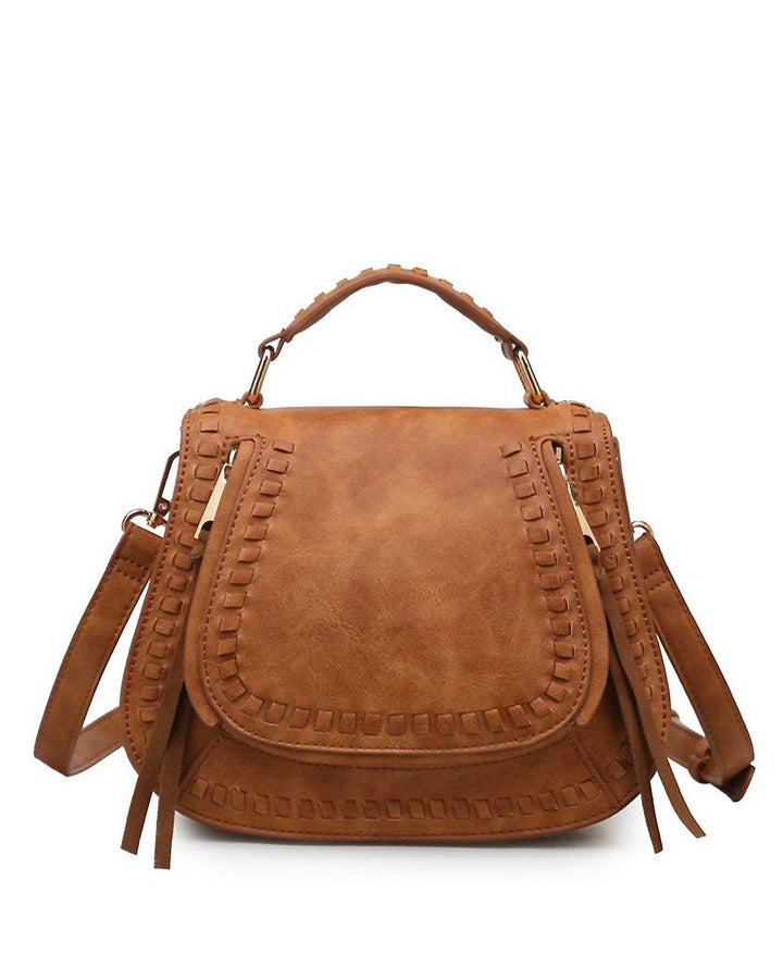 Stylish Khloe Crossbody Vegan Leather Bag - More Colors