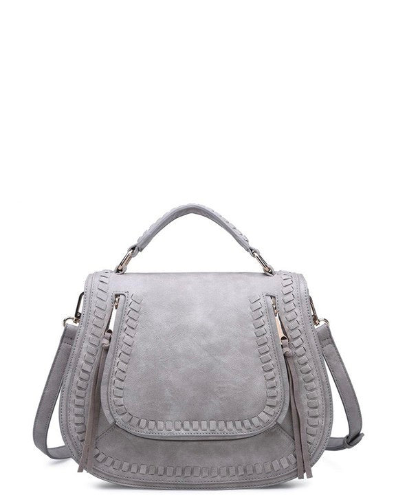 Stylish Khloe Crossbody Vegan Leather Bag - More Colors