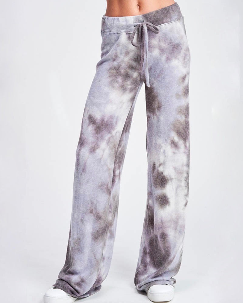 Tie Dye Print Sleep Lounge Wear Set - More Colors