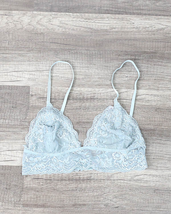 Triangle Lace Bralette in More Colors