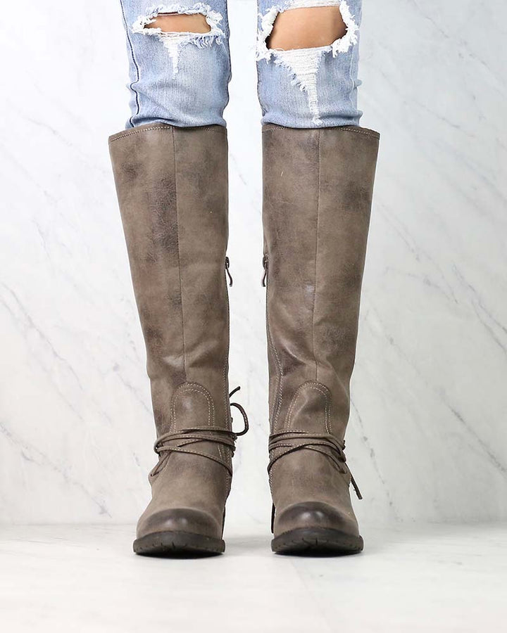 Very Volatile - Miraculous Knee High Zip Boot in More Colors