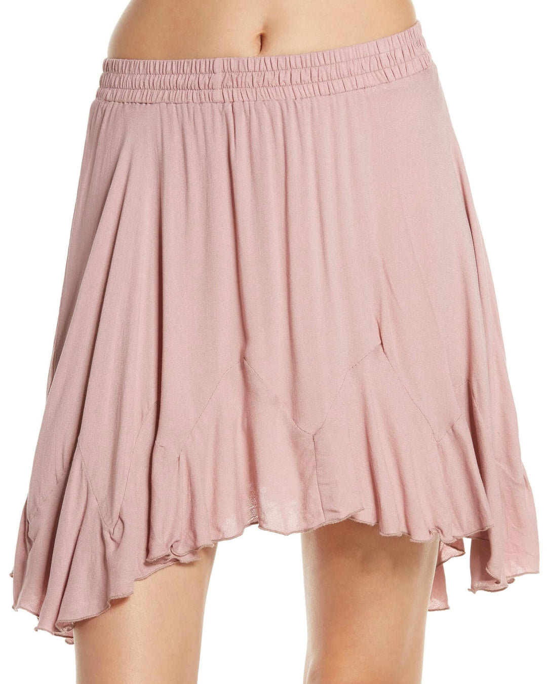 Free People - Easy Does It Half Slip Pull-On Skirt - Pink