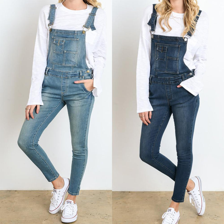 Denim Overalls in More Colors