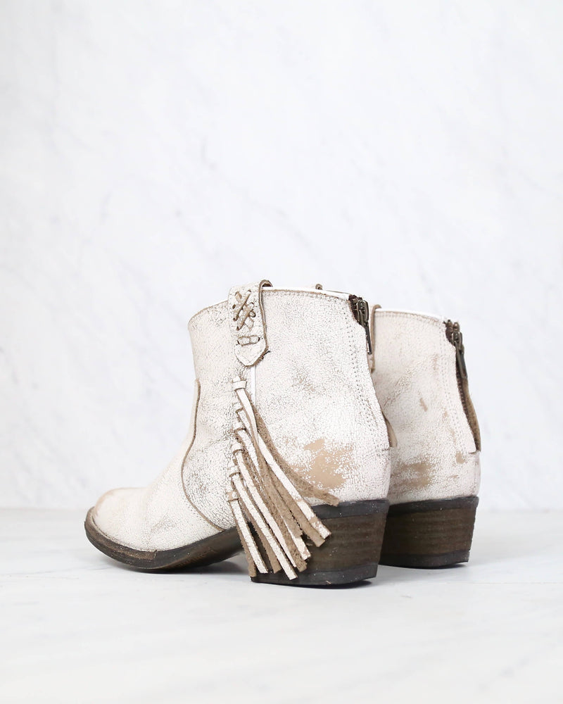 Very Volatile - Lookout Fringe Leather Booties in More Colors – Shop Hearts